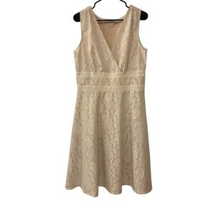 AA Studio AA Women's Lace Dress Size 16 Sleeveless Bridal Lined Party Elegant